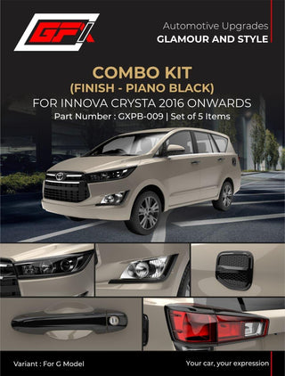 GFX Crysta 2016 ONWARDS Piano Finish Combo Kit