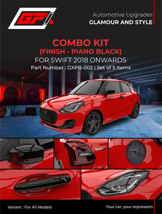 Swift 2018 Piano finish Combo Kit GXPB-002