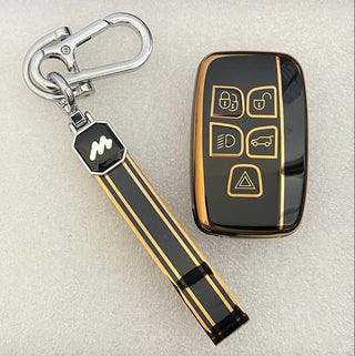 MOGATO KEY COVER WITH KEY CHAIN RANGE ROVER BLACK