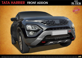 M-TEK TATA SAFARI 2022 GREY FRONT ADDON KIT