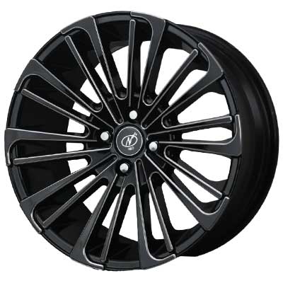 NEO Alloy Wheels 16X6.5 CHOCOLATE 4X100 BLK MILLED - Set Of 4