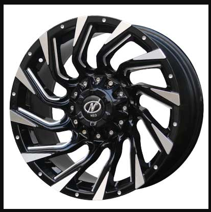 NEO Alloy Wheels 18X8.5 THOR 114/139 ( 10H ) BM MILLING - Set Of 4