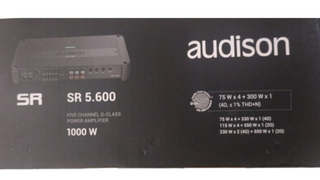 AUDISON AMPLIFIER SR 5.600 -5 CHANNEL AMPLIFIER