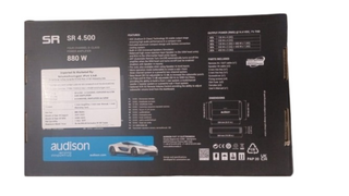 AUDISON AMPLIFIER SR 4.500-4 CHANNEL AMPLIFIER 4X125 W
