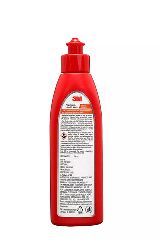 3M Premium Liquid Wax 200 ML