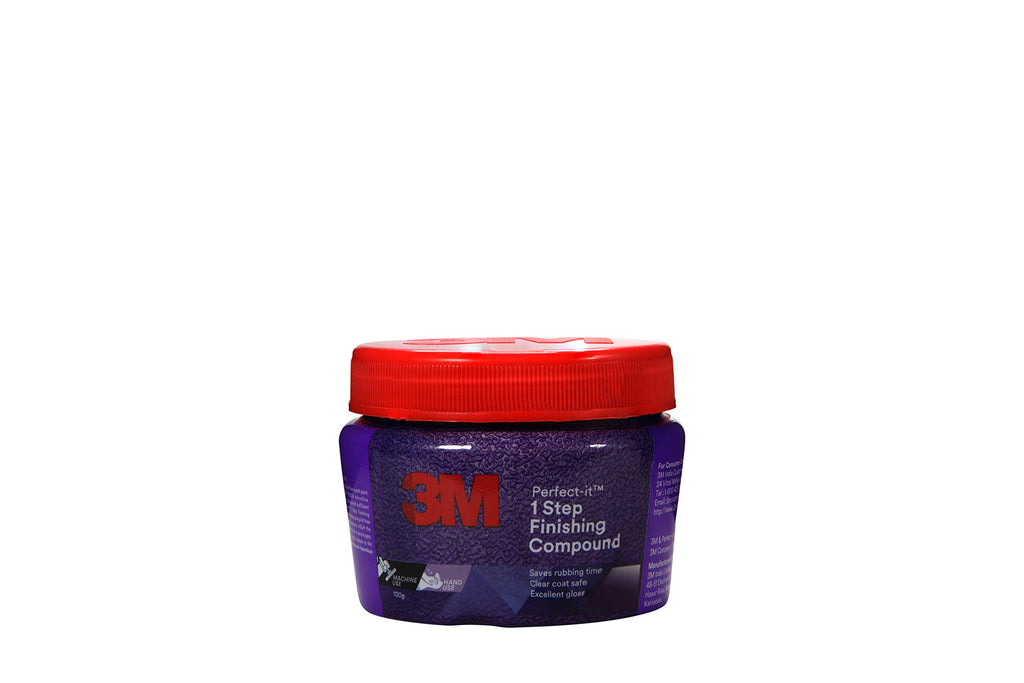 3M 1-Step Finish Compound 100gms | Dolphin Accessories – DolphinAccessories