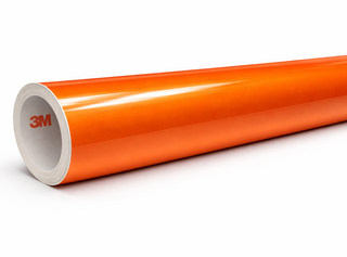 3M Matte Orange Car Wrap Vinyl Film | 60in x 25yd | Full Roll