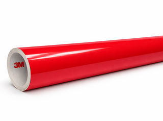 3M Matte Red Car Wrap Film – 60in × 25yd Premium Self Adhesive Vinyl Roll