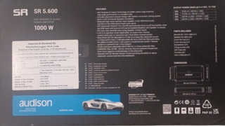 AUDISON AMPLIFIER SR 5.600 -5 CHANNEL AMPLIFIER