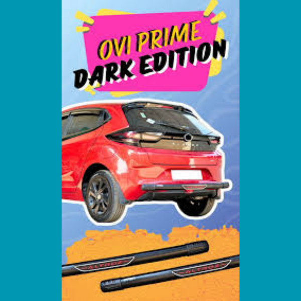 M-TEK SMALL OVI PRIME DARK EDITION REAR PROTECTOR FOR WAGON-R 2019