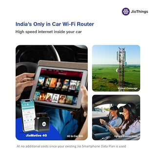Jio Vehicle OBD GPS Tracker & Wi-Fi Router | Plug & Play eSIM Device