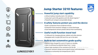 Car Jump Starter (Powerful Battery Jump Starter) JS3210