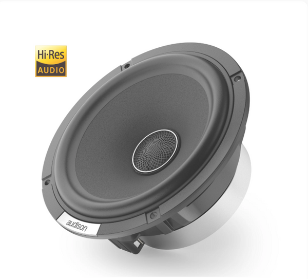 Audison VOCE II AVX 6.5 Coaxial Speakers – 6.5" Hi-Res 2-Way Car Speakers (120W RMS / 240W Peak)