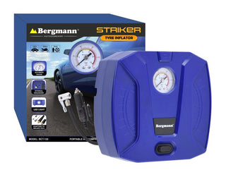 Bergmann Striker 12V Portable Tyre Inflator 