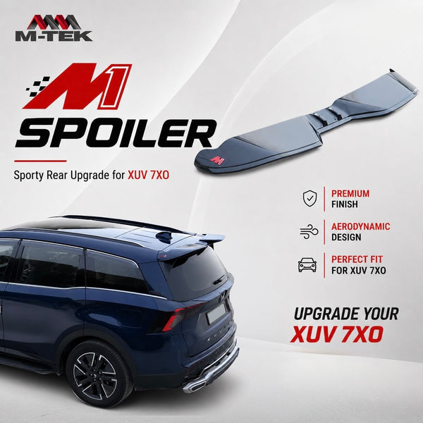 M-TEK M1 Rear Spoiler Mahindra XUV 7XO