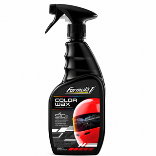 Formula 1 Ceramic Color Spray Wax Red 680ml bottle Front View