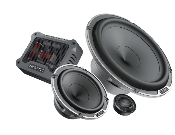 Hertz Mille Pro MPK 163.3 PRO 6.5" 3-Way Component Speaker System | 150W RMS / 300W Peak | 4 Ohm