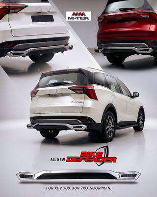 M-TEK Bike Defender Rear Guard for Mahindra XUV 7XO