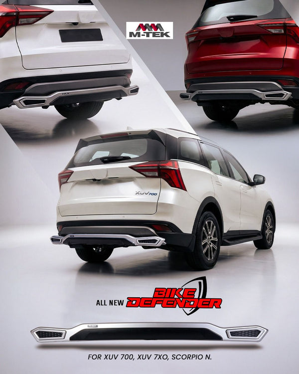 M-TEK Bike Defender Rear Guard for Mahindra XUV 7XO
