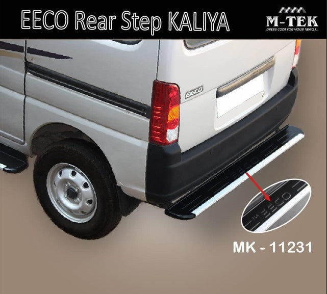 Bumper Maruti Eeco Extra Fittings M-TEK EECO REAR STEP (KALIYA) MK