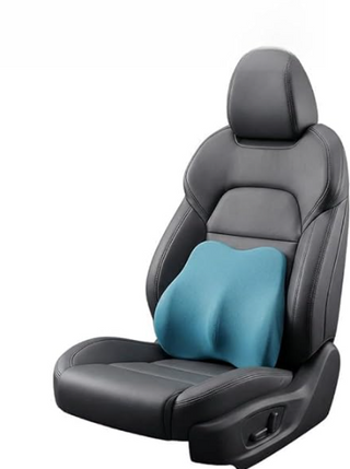 M-Tek Lumbar Back Pillow Comfort & Support (Blue)