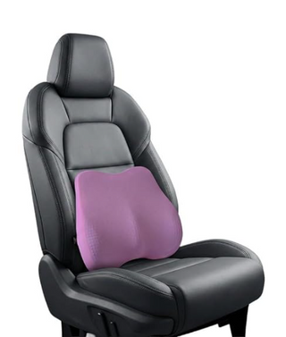 M-Tek Lumbar Back Pillow Comfort & Support (Purple)