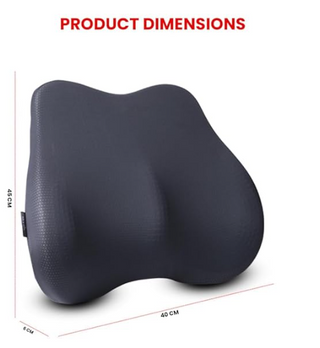M-Tek Lumbar Back Support Cushion for Car Seat