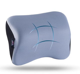 M-Tek Memory Foam Cooling Gel Neck Pillow for Car (Grey)