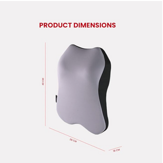 M-Tek Memory Foam Neck Pillow for Car Seat 