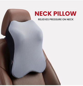 M-Tek Memory Foam Neck Pillow for Car Seat 
