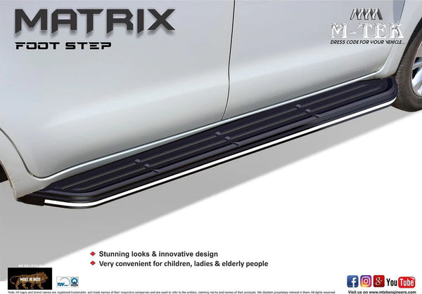 M-TEK MATRIX SIDE STEP : TOYOTA INNOVA HYCROSS
