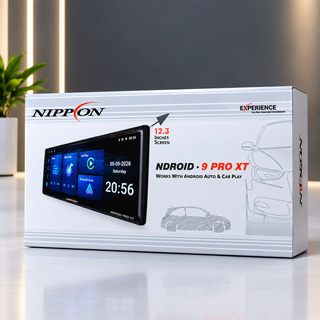 Nippon NDROID-9 PRO XT 12.3" Android Car Stereo for Hyundai Creta — Wireless Apple CarPlay & Android Auto, HD Touchscreen, GPS, DSP, 360° Camera