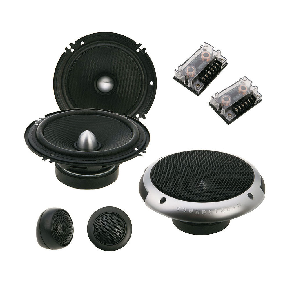 SoundStream PF.6 : Picasso Series 6.5″ 2-Way Component Speaker Set 4-O ...
