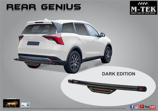 BREZZA  GENIUS DARK EDITION REAR PROTECTOR FRAME  WITH BKT