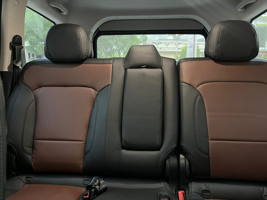 DOLPHIN SEAT COVER SCORPIO N 7 SEATER (5 HEADREST) WITH AIRBAG ORG 01