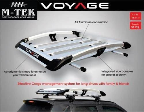 M TEK CARENS CARBON VOYAGE ROOF CARRIER MK 6016