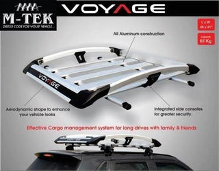 M-TEK CARENS CARBON VOYAGE ROOF CARRIER (MK-6016)