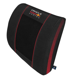 Oracle Red Bull Lumbar Support Cushion, Memory Foam, with Cooling Gel, Black/Red