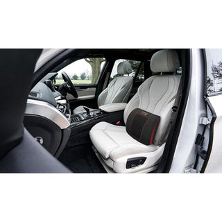 Oracle Red Bull Lumbar Support Cushion, Memory Foam, with Cooling Gel, Black/Red