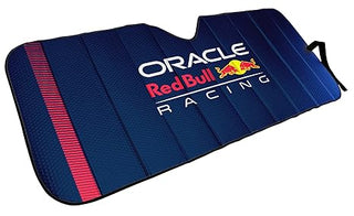 Oracle Red Bull Windshield Sunshade, Universal for All Cars, Foldable, Blue/Silver