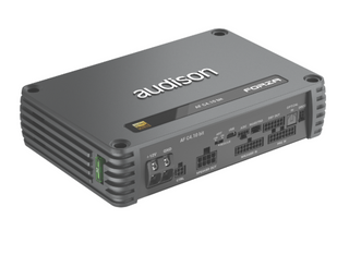 Audison AF C4.10 bit DSP Amplifier | 4 Channel DSP Amplifier | 600W RMS | 10 Channel DSP | Hi-Res Audio | Class D Bridgeable Car Amplifie
