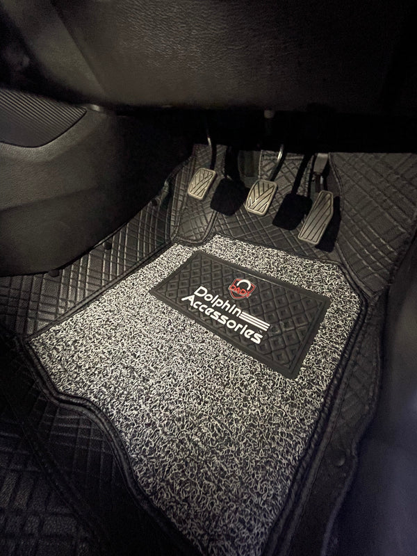 DOLPHIN ACCESSORIES 5X PLUS MATS (7D) FOR TATA PUNCH 2021 TO 2025