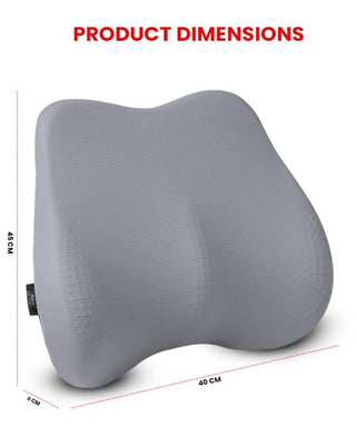 m-tek - lumbar support - grey colour 
