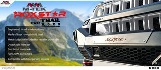 M-TEK FRONTAL ROXSTAR BULLBAR PROTECTION THAR ROXX