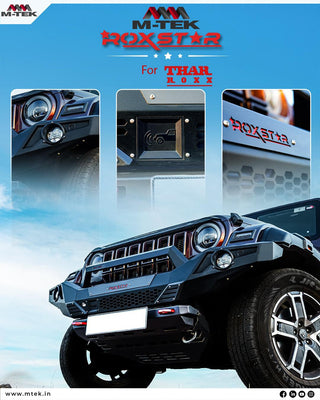 M-TEK FRONTAL ROXSTAR BULLBAR PROTECTION THAR ROXX