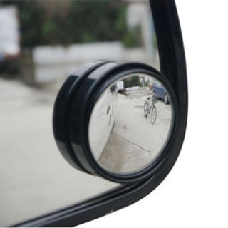 HYPERSONIC Car Side Mini Round Blind Spot Mirror HPN807