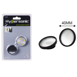 HYPERSONIC Car Side Mini Round Blind Spot Mirror HPN807