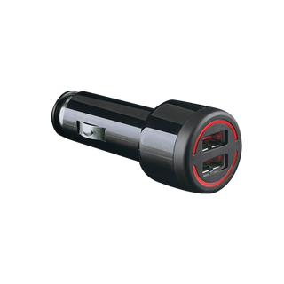 HYPERSONIC Bidirectional Holes Car USB Charger HP2693