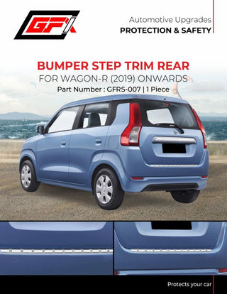 Wagon R 2019 Bumper Step Trim Rear GFX-GFRS-007