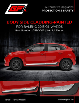 GFX Baleno 2015 Body Side Cladding-GFSC-003